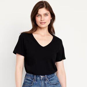 Old Navy EveryWear V-Neck T-Shirt Blackjack Size XXL/T